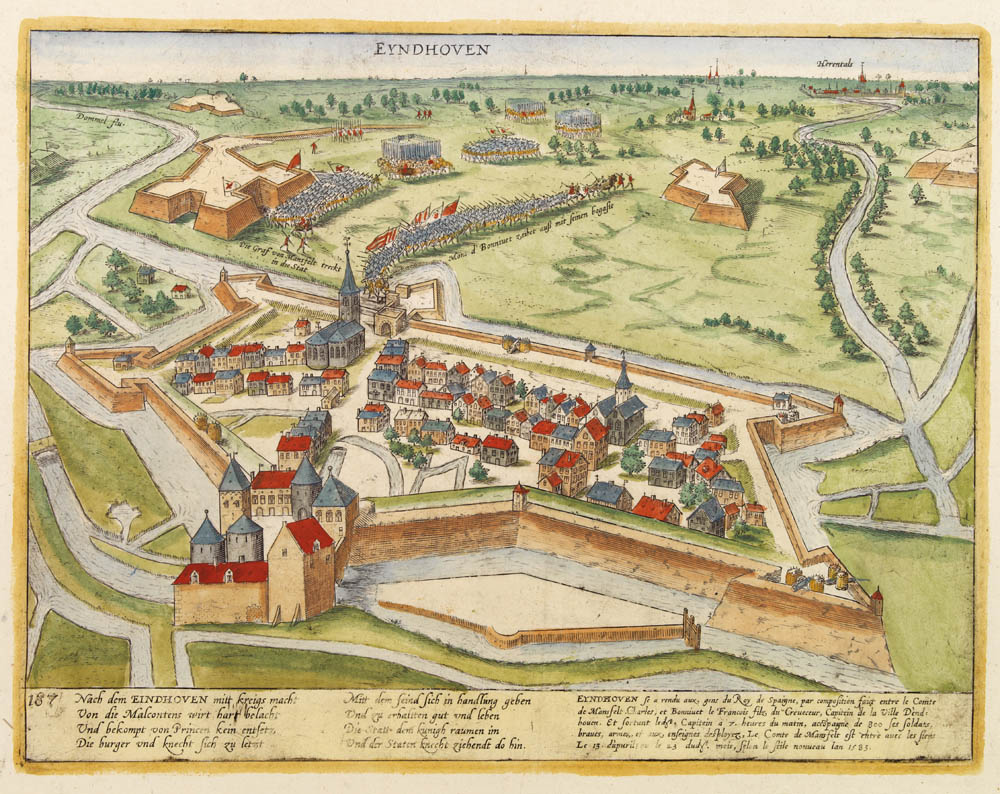 Eindhoven 1585 Hogenberg